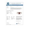 Image 3 : 1.20 CTW Garnet & Micro VS/SI Diamond Ring Heart 14K Rose Gold - REF-35X3T - 21405