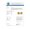 Image 3 : 1.92 CTW Certified Intense Yellow SI Diamond Solitaire Stud Earrings 10K Yellow Gold - REF-297F2N - 