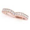 Image 5 : 1.67 CTW Certified VS/SI Diamond Solitaire 2Pc Wedding Set 14K Rose Gold - REF-388X2T - 31671