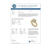 Image 3 : 1.1 CTW VS/SI Diamond Art Deco Ring 18K Yellow Gold - REF-180W2F - 37267
