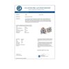 Image 3 : 1.02 CTW VS/SI Diamond Stud Designer Earrings 14K Rose Gold - REF-122N3Y - 30585