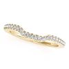 Image 5 : 1.51 CTW Certified VS/SI Princess Diamond 2Pc Set Solitaire Halo 14K Yellow Gold - REF-252Y5K - 3134