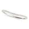 Image 5 : 1.44 CTW Certified VS/SI Princess Diamond Solitaire 2Pc Set 14K White Gold - REF-377M6H - 31976
