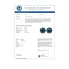 Image 3 : 4 CTW Certified Intense Blue SI Diamond Solitaire Stud Earrings 10K White Gold - REF-679W9F - 33137
