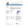 Image 2 : 0.99 CTW Tanzanite & Diamond Ring 14K White Gold - REF-38W2F - 10426