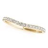 Image 5 : 1.4 CTW Certified VS/SI Diamond Solitaire 2Pc Wedding Set 14K Yellow Gold - REF-226H4A - 32011