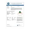 Image 2 : 1.18 CTW Emerald & Diamond Ring 14K Rose Gold - REF-26A4X - 13965