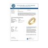 Image 2 : 1.10 CTW Certified VS/SI Diamond Band 14K Yellow Gold - REF-102A8X - 11744