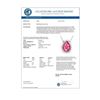 Image 2 : 14.15 CTW Ruby & Diamond Necklace 18K White Gold - REF-168W2F - 14286