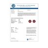 Image 3 : 4 CTW Ruby Designer Inspired Solitaire Stud Earrings 18K White Gold - REF-34A5X - 21838
