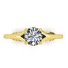Image 1 : 1 CTW Solitaire Certified VS/SI Diamond Ring 14K Yellow Gold - REF-278X4T - 38543