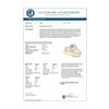 Image 3 : 1.16 CTW Certified VS/SI Diamond 2Pc Wedding Set Solitaire Halo 14K Yellow Gold - REF-214W2F - 30989