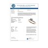 Image 3 : 1.06 CTW Certified H-SI/I Quality Diamond Solitaire Engagement Ring 10K Rose Gold - REF-216H4A - 364