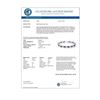 Image 2 : 12.05 CTW Tanzanite & Diamond Bracelet 14K White Gold - REF-113W8F - 10905