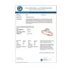 Image 3 : 0.75 CTW Certified VS/SI Diamond Solitaire Ring 18K Rose Gold - REF-130M2H - 27613