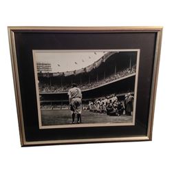 "The Babe Bows Out" Nat Fein Original Photo