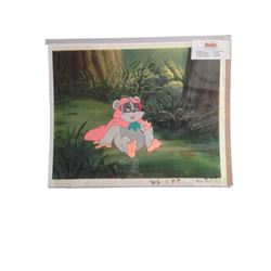 Lucasfilm Ltd. Ewoks Animation Cel