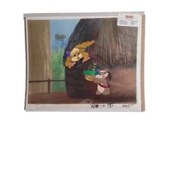 Lucasfilm Ltd. Ewoks Animation Cel