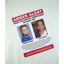 Prisoners Hero Amber Alert Movie Props