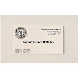 Prisoners Captain O'Malley (Wayne Duvall) Movie Props