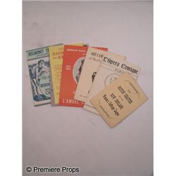 Vinage Programs from Operas, Plays and Burlesque shows