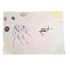 Image 5 : Knowing Screen Used Children's Drawings Movie Props