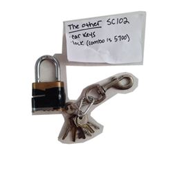 Hell Fest (2018) Screen Used Car Keys and Lock Movie Props