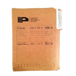 Underworld: Awakening Metro Police Criminal Package Records Movie Props