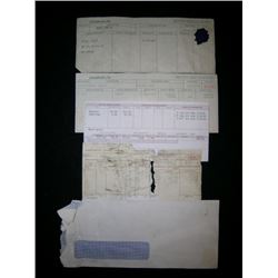 Lucasfilm Employee Paystubs Memorabilia