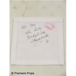 Inglourious Basterds Bridget von Hammersmark (Diane Kruger) Napkin Movie Props