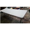 Image 1 : 8FT FOLDING MARKET TABLE