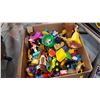 Image 2 : BOX OF VARIOUS COLLECTIBLE TOYS AND LOT OF BASEBALL CARDS