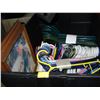 Image 2 : COAT HANGERS, HOCKEY PRINT, AND WOOD BOTTLE CRATE