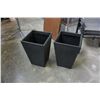 Image 1 : PAIR OF OUTDOOR PLANTER BOXES
