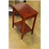 Image 2 : CHERRY FINISH ONE DRAWER TELEPHONE TABLE