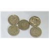 Image 2 : US VICTORY NICKLES 1905, 1906, 1907 AND 2 BUFFALO HEAD NICKELS 1936