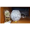 Image 1 : DOME CLOCK AND LAMP