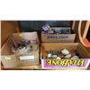 Image 1 : THREE BOXES STONES AND STONE BEADS AND PRECIOUS STONES