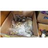 Image 2 : THREE BOXES STONES AND STONE BEADS AND PRECIOUS STONES