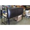 Image 2 : KING SIZE LEATHER HEADBOARD