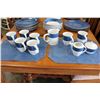 Image 2 : STUDIO POTTERY BLUE DEMIN DISHES