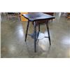 Image 2 : PAINTED 2 TIER PARLOR TABLE