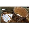 Image 2 : THREE FIRST NATIONS WOVEN BASKETS