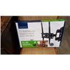 Image 1 : NEW OVERSTOCK INSIGNIA 33-46 INCH FULL MOTION TV WALL MOUNT, COMPLETE, UP TO 55 LBS