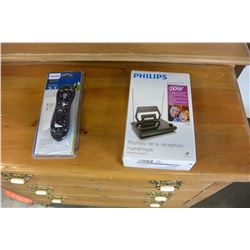 NEW PHILIPS INDOOR HDTV DIGITAL ANTENNA AND NEW UNIVERSAL REMOTE