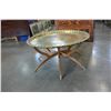 Image 2 : MID CENTURY MODERN TEAK AND BRASS SPIDERLEG COFFEE TABLE