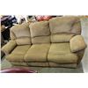 Image 2 : ASHLEY FURNITURE UPHOLSTERED SOFA AND LOVE SEAT - RECLINING