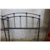 Image 2 : 2 DECORATIVE METAL DOUBLE SIZE HEAD BOARDS