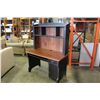 Image 2 : IKEA DESK W/ HUTCH