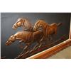 Image 3 : EMBOSSED BRASS HORSE PICTURE